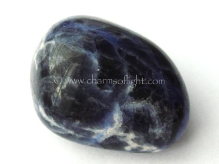Sodalite tumble stones